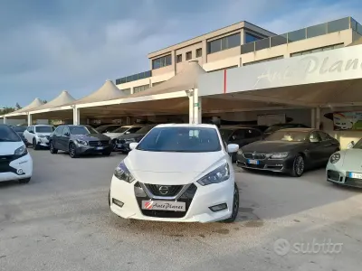 Usata Nissan Micra Acenta 92 CV (67 kW) 2021 Bianco Utilitaria