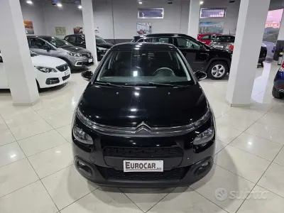 Usata Citroën C3 Feel 102 CV (75 kW) 2018 Nero Utilitaria