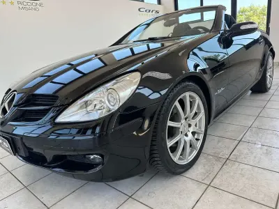 Usata Mercedes SLK200 Edition 163 CV (119 kW) 2005 Nero Cabrio