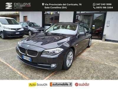 Usata BMW 520 Exclusive 184 CV (135 kW) 2013 Nero Station wagon