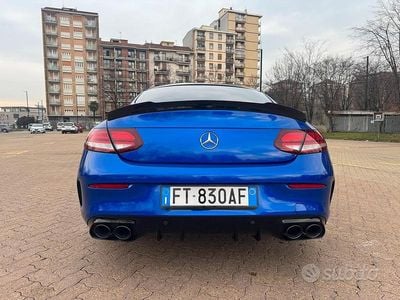 Usata Mercedes C300 AMG line 245 CV (180 kW) 2019 Nero Coupé