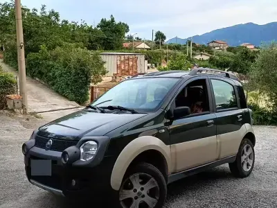 Usado Fiat Panda 4x4 80 CV (58 kW) 2006 Verde Utilitario