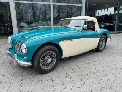 Usata Austin Healey 3000 MK I 131 CV (96 kW) 1959 Verde Cabrio
