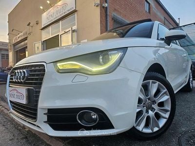 Usata Audi A1 Ambition 90 CV (66 kW) 2011 Bianco Utilitaria