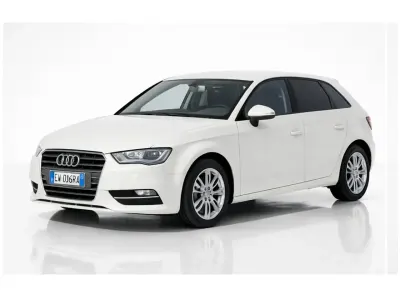 Usata Audi A3 110 CV (80 kW) 2014 Bianco SUV