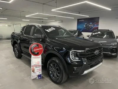 Ny Ford Ranger Wildtrack 205 HK (150 kW) 2026 Svart Pickup