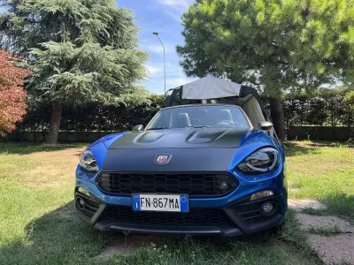 Usata Abarth 124 Spider 170 CV (125 kW) 2018 Bluazzurro Cabrio