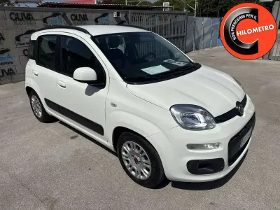 Usata Fiat Panda Lounge 69 CV (50 kW) 2012 Bianco Utilitaria