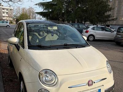 Usata Fiat 500 Lounge 69 CV (50 kW) 2014 Bianco Utilitaria