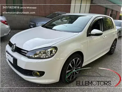 Usata VW Golf VI Comfortline 102 CV (75 kW) 2011 Bianco Berlina