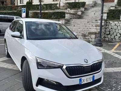Usata Skoda Scala Style 90 CV (66 kW) 2022 Bianco Utilitaria