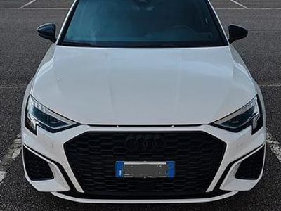 Usata Audi A3 S-Line 150 CV (110 kW) 2020 Bianco Berlina