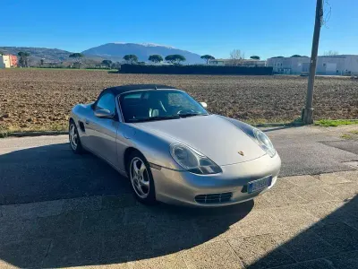 Usata Porsche Boxster 204 CV (150 kW) 1998 Argento Cabrio