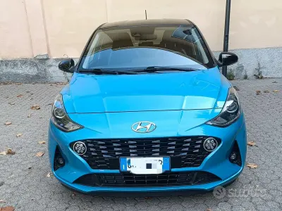 Usata Hyundai i10 67 CV (49 kW) 2020 Bluazzurro Utilitaria