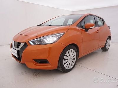 Usata Nissan Micra Acenta 101 CV (74 kW) 2020 Arancione Utilitaria