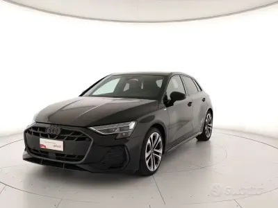 Brugt Audi A3 S-Line 150 HK (110 kW) 2025 Sort Sedan