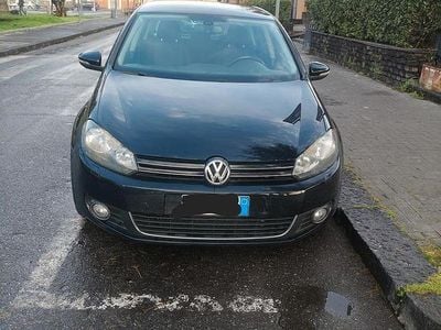 Usata VW Golf VI 105 CV (77 kW) 2011 Nero Utilitaria