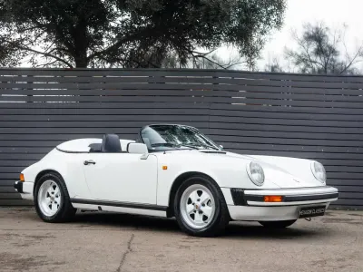 Usata Porsche 911 Speedster 231 CV (169 kW) 1989 Bianco Cabrio