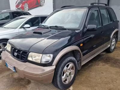 Usata Kia Sportage Comfort 83 CV (61 kW) 2001 Blu SUV