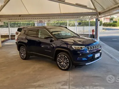 Usata Jeep Compass Limited 150 CV (110 kW) 2021 Bluazzurro SUV