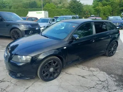Käytetty Audi A3 Ambiente 140 HP (102 kW) 2006 Musta Viistoperä