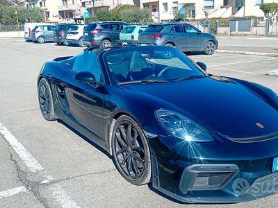 Usata Porsche 718 Spyder 420 CV (308 kW) 2023 Nero Cabrio