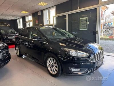 Usata Ford Focus Titanium 120 CV (88 kW) 2016 Nero Berlina