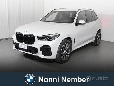 Usata BMW X5 M Sport 286 CV (210 kW) 2022 Bianco SUV
