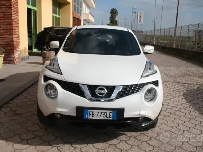 Gebraucht Nissan Juke Acenta 110 PS (80 kW) 2015 Weiß SUV