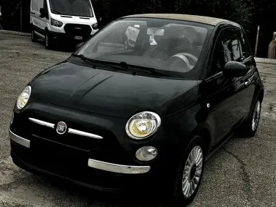 Usata Fiat 500C Lounge 95 CV (69 kW) 2012 Nero Cabrio
