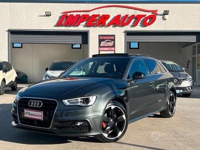 Usata Audi A3 S-Line 110 CV (80 kW) 2014 Grigio Berlina