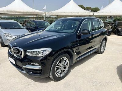 Usata BMW X3 Luxury Line 190 CV (139 kW) 2019 Nero SUV