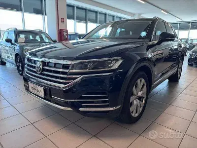 Usata VW Touareg Advance 231 CV (169 kW) 2019 Blu/azzurro SUV