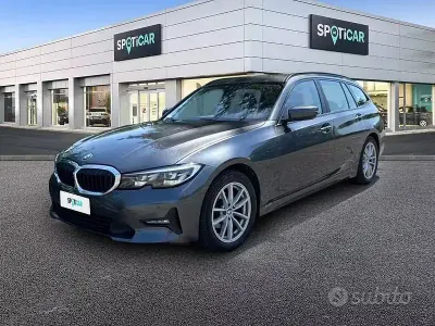 Usata BMW 318 Advantage 150 CV (110 kW) 2020 Grigio Station wagon