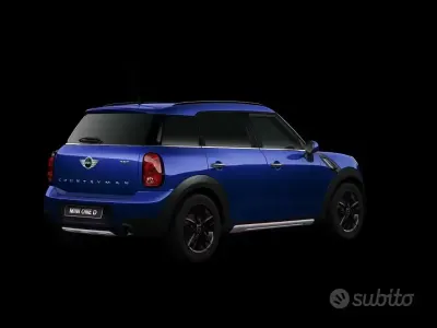 Usata Mini One D 98 CV (72 kW) 2016 Blu Utilitaria