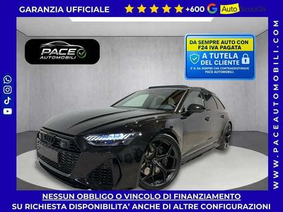 Usata Audi RS6 Performance 630 CV (463 kW) 2022 Nero metallizzato Station wagon
