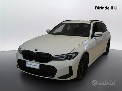 Usata BMW 320e M Sport 190 CV (139 kW) 2023 Bianco Station wagon