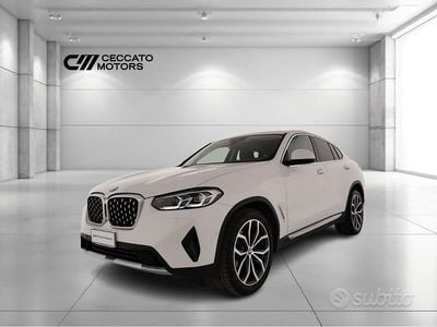 Usata BMW X4 M Sport 190 CV (139 kW) 2022 Bianco SUV