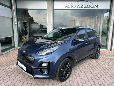 Usata Kia Sportage GT-Line 136 CV (100 kW) 2019 Blu cosmo SUV