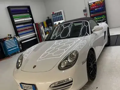 Brugt Porsche Boxster 256 HK (188 kW) 2010 Hvid Cabriolet
