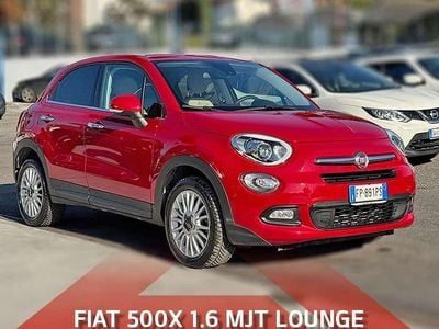 Usata Fiat 500X Lounge 120 CV (88 kW) 2018 Rosso SUV