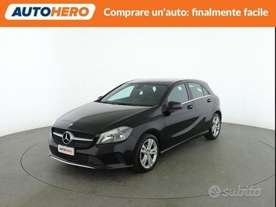 Usata Mercedes A180 110 CV (80 kW) 2017 Nero Berlina