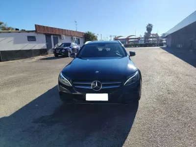 Usata Mercedes C220 Premium 170 CV (125 kW) 2016 Blu/azzurro Station wagon