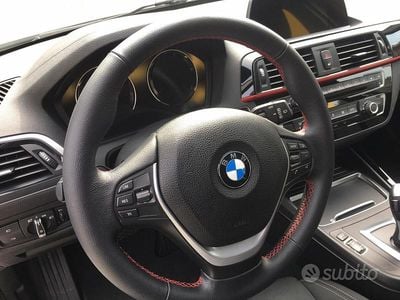 Usata BMW 118 Sport Line 150 CV (110 kW) 2019 Bianco Utilitaria