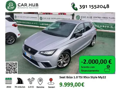 Usata Seat Ibiza Style 95 CV (69 kW) 2022 Grigio Utilitaria