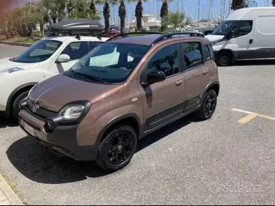 Usata Fiat Panda Cross Cross 85 CV (62 kW) 2019 Marrone Utilitaria