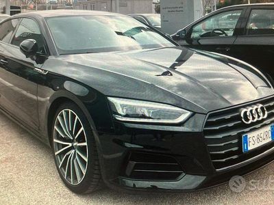 Usata Audi A5 Sportback S-Line 190 CV (139 kW) 2018 Nero Utilitaria