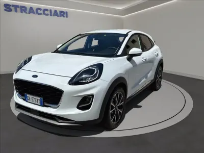 Usata Ford Puma Titanium S 125 CV (91 kW) 2023 Bianco pastello SUV