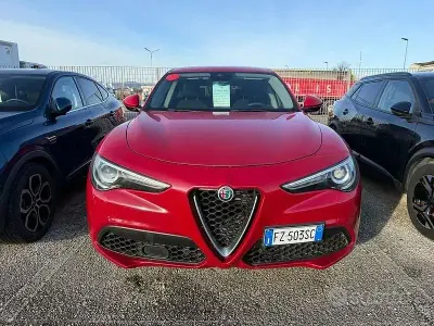 Usata Alfa Romeo Stelvio Tech Edition 160 CV (117 kW) 2019 Rosso SUV