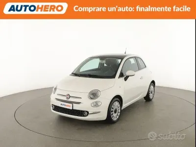 Usata Fiat 500 Lounge 69 CV (50 kW) 2017 Bianco Utilitaria